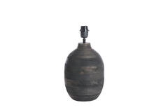 Pie de lámpara Ø22x39 cm KHOMAI madera marrón antiguo