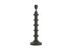 Lamp base Ø16x45 cm CECILY wood matt dark russet