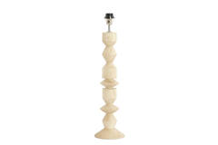 Lamp base Ø15x53 cm EDIE wood matt natural