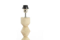 Lamp base Ø15x53 cm EDIE wood matt natural