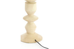 Lamp base Ø15x53 cm EDIE wood matt natural