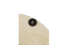 Clock Ø43 cm JENAY marble burgundy-cream