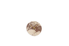 Clock Ø15 cm JENAY marble burgundy-cream