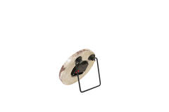 Clock Ø15 cm JENAY marble burgundy-cream