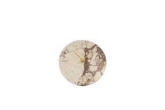 Clock Ø20 cm JENAY marble burgundy-cream