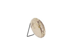 Clock Ø20 cm JENAY marble burgundy-cream