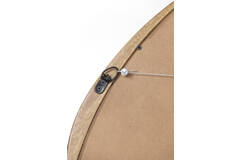 Mirror 120x5x80 cm SONORA matt dark brown