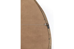 Mirror 120x5x80 cm SONORA matt dark brown