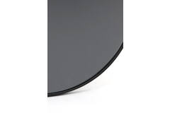 Spiegel Ø50 cm ESPEJO smoke glas+zwart