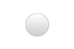 Espejo Ø50 cm ESPEJO vidrio claro+crema