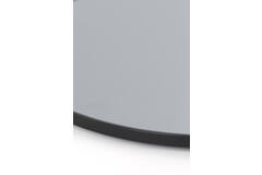 Spiegel Ø70 cm ESPEJO helder glas+zwart