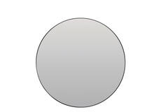 Spiegel Ø116 cm ESPEJO helder glas+zwart