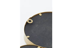 Spiegel 99x3,5x57,5 cm CIELO cirkels goud