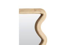 Mirror 62x6x120 cm ALIVA wood matt natural