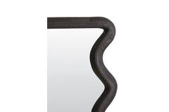 Spiegel 62x6x120 cm ALIVA hout mat donker roodbruin
