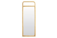 Mirror 70x4x180 cm ROMEO wood matt natural