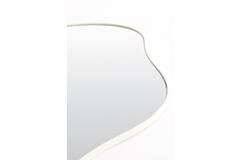 Spiegel 61x1,5x84 cm AZULA helder glas+crème