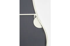 Mirror 59x1,5x120,5 cm AZULA clear glass+cream