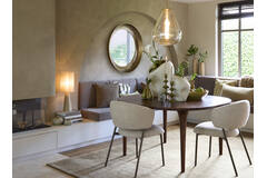 Mirror Ø89 cm NAZARA antique bronze
