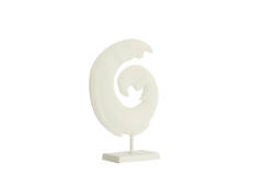 Ornament on base 43x15x60 cm SHWIBA cream