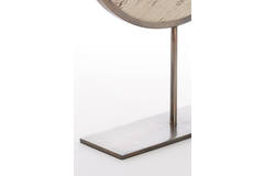 Ornament op voet 35x10x51,5 cm MORENO zand travertin
