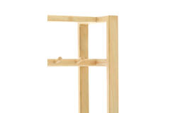 Hatstand 85x30x180 cm GAIOS mango wood natural