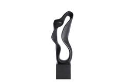 Ornament 21,5x15x69,5 cm NAJAC mat zwart