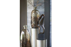 Ornament 21,5x15x69,5 cm NAJAC mat zwart