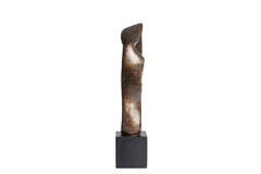 Ornament 21,5x15x69,5 cm NAJAC antiek brons+zwart