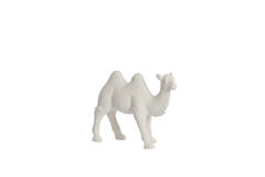 Ornament 31,5x11,5x24 cm CAMEL ceramics matt cream