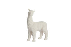 Ornament 29x13x39 cm ALPACA ceramics matt cream