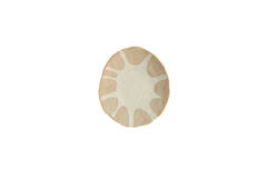 Ornament hanging 22,5x3,5x26 cm SOLEIL matt sand-cream
