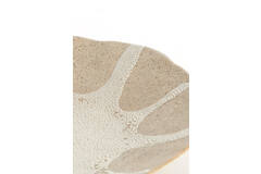 Ornament hanging 22,5x3,5x26 cm SOLEIL matt sand-cream