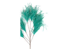 Ornament 8 veren 95 cm FEATHER mint groen
