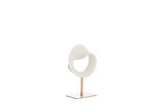 Ornament on base 20x10x30 cm TUZLA cream+antique bronze