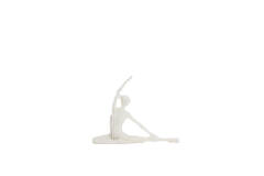 Ornament 30x6x24 cm ZENNE crème
