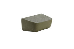 Wandplank 32,5x14x18 cm ADAWA mat olijf groen