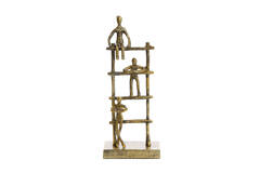 Ornament 19x4x41 cm COLLIO antiek brons