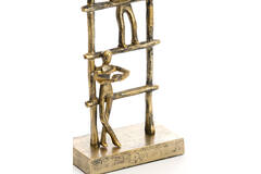 Ornament 19x4x41 cm COLLIO antiek brons