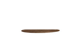 Wall shelf 70x17x3 cm GINOSU matt dark brown