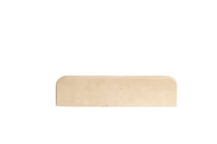 Wandplank 70x17x3 cm TARONTU mat naturel
