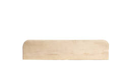 Wall shelf 88x20x3 cm TARONTU matt natural