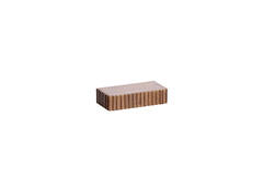 Wall shelf 30x15x7 cm GATURA wood dark brown