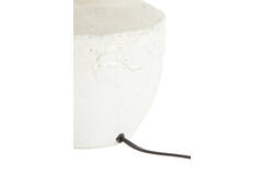 Lamp base Ø20x30 cm TOBA small antique white
