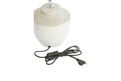 Lamp base Ø20x30 cm TOBA small antique white