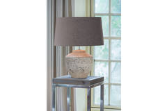 Lamp base Ø30x40 cm TOBA large antique grey