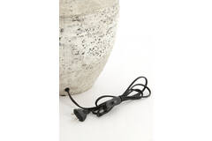 Lamp base Ø30x40 cm TOBA large antique grey