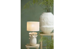 Lamp base 22,5x21x32 cm LAVCI ceramics matt cream