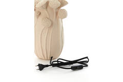 Lamp base 22,5x21x32 cm LAVCI ceramics matt cream