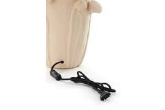 Lamp base 28,5x27,5x36,5 cm LAVCI ceramics matt cream